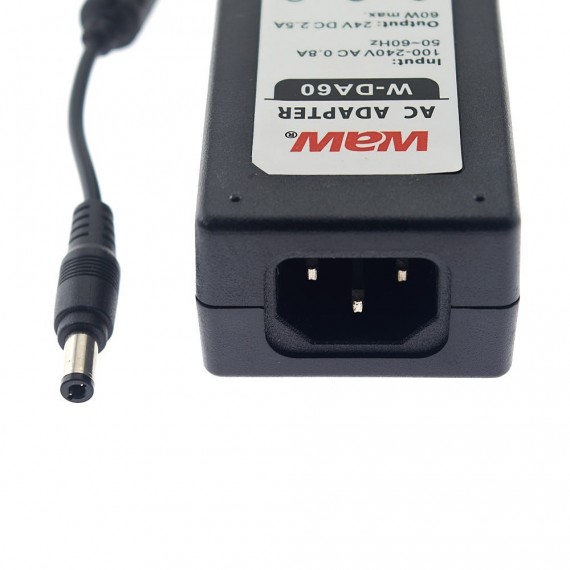 Fuente de alimentación DC 60W 24V 2.5A WODE (cargador)