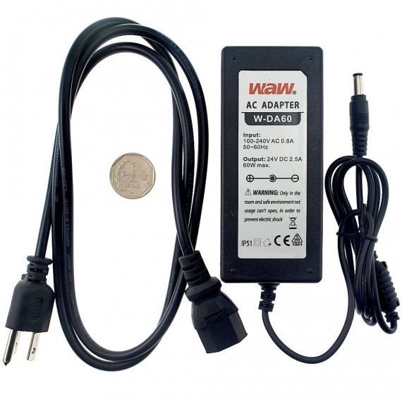 Fuente de alimentación DC 60W 24V 2.5A WODE (cargador)