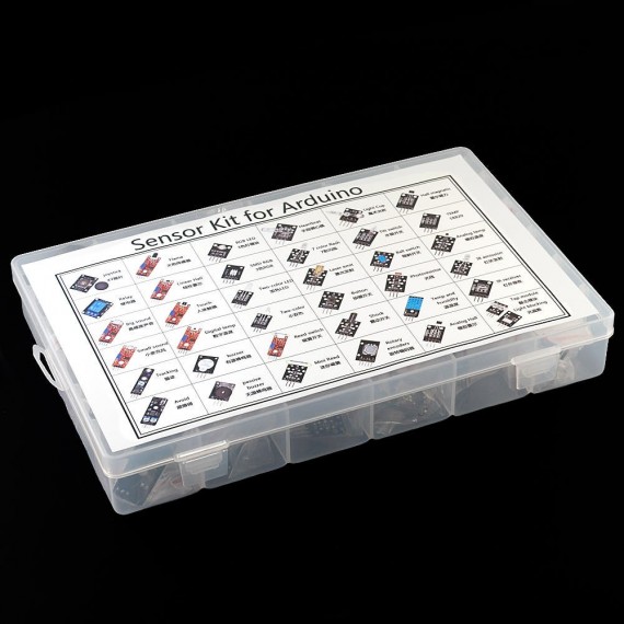 Kit sensores 37 en 1 con caja