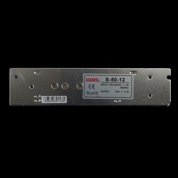 Fuente de alimentación conmutada AC/DC 50W 12V 4.2A WODE