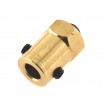 Acople hexagonal rueda a eje de motor D6mm
