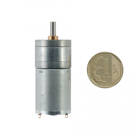 Motor DC con caja reductora JGA25-370 - 6V 1360RPM