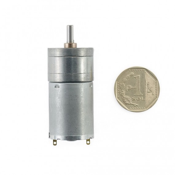 Motor DC con caja reductora JGA25-370 - 6V 280rpm