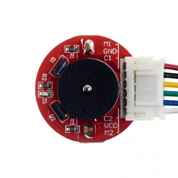 Motor DC con caja reductora y encoder 25GA - 12V 100RPM