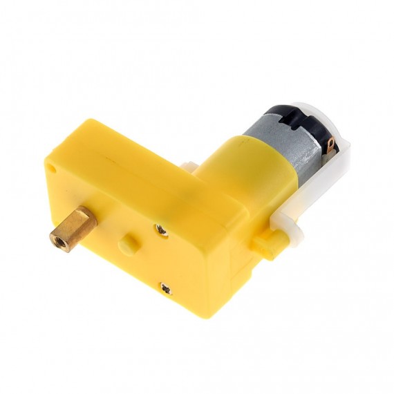 Motor DC en T con caja reductora 6V 200RPM