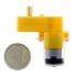 Motor DC en T con caja reductora 6V 200RPM