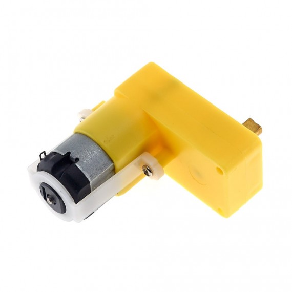 Motor DC en T con caja reductora 6V 200RPM