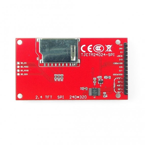 Display tactil LCD a colores 2.4"