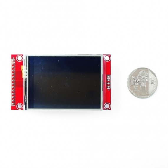Display tactil LCD a colores 2.4"