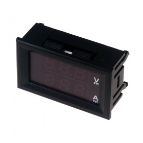 Voltimetro/Amperimetro DC 0-100V 0-10A