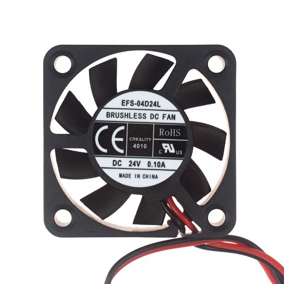 Ventilador axial 40*40mm 24VDC con conector - Creality