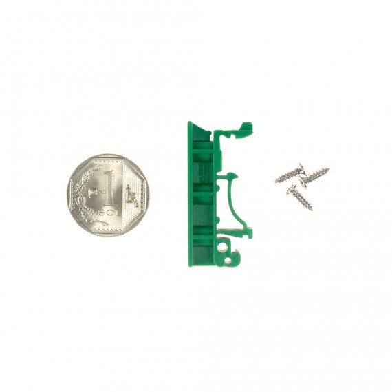 Adaptador riel DIN para PCB