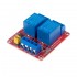 Módulo Relay 2CH 5VDC activación alta/baja