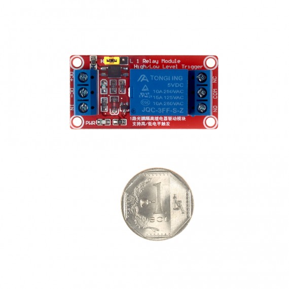 Módulo Relay 1CH 5VDC activación alta/baja