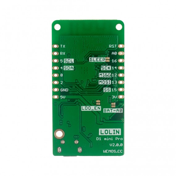 Wemos LOLIN D1 Mini Pro V2.0.0 ESP8266 WiFi