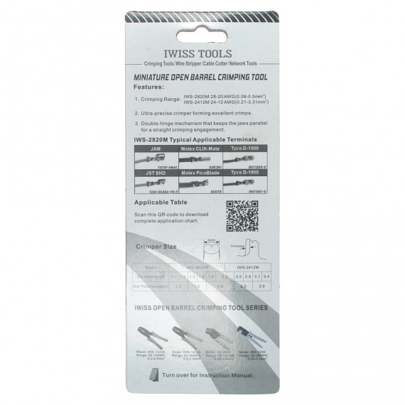 Crimpeador IWISS IWS-2820M