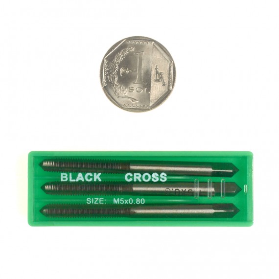 Broca terraja macho M5 (kit Black cross)