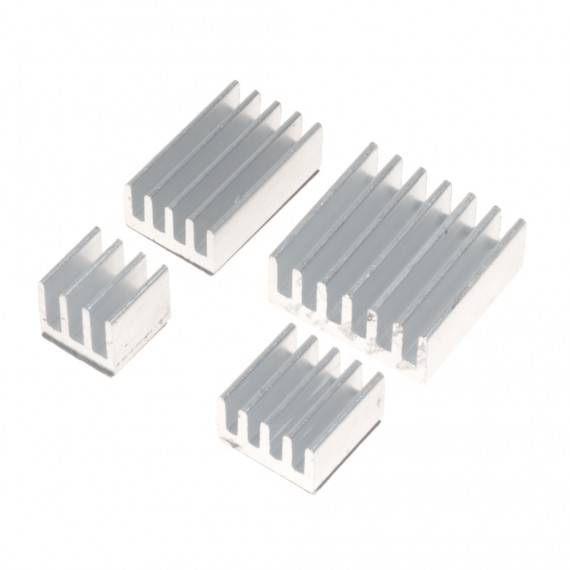 Disipadores de aluminio para Raspberry Pi 4