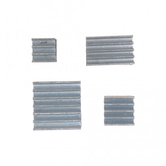 Disipadores de aluminio para Raspberry Pi 4