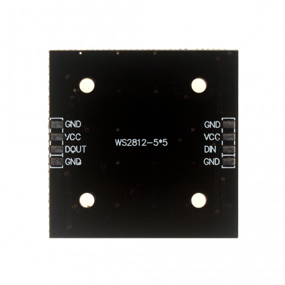 Matriz LED RGB WS2812B 5x5