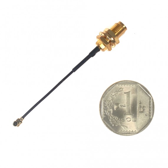 Extensión SMA-K hembra a UFL/IPX/IPEX-1 hembra