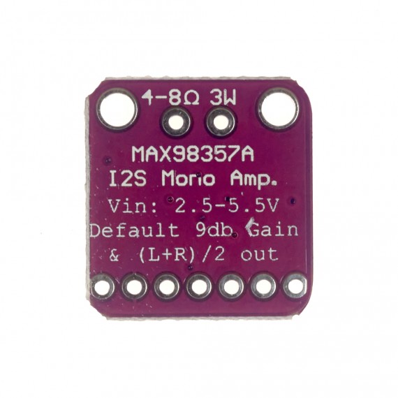 Amplificador Audio I2S MAX98357