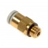 Conector neumático PC4-M6 tubo D4mm