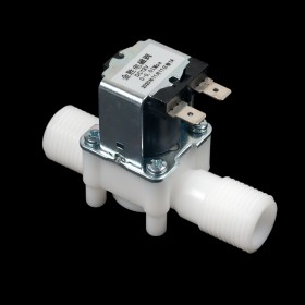 Válvula solenoide 1/2" 12VDC Baja Presión (NC)