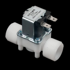 Válvula solenoide 3/4" 12VDC Baja Presión (NC)