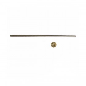 Tornillo de potencia D8mm*8 L300mm