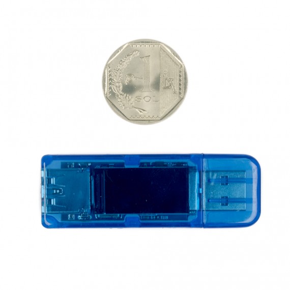 Medidor USB  de voltaje y corriente AT35
