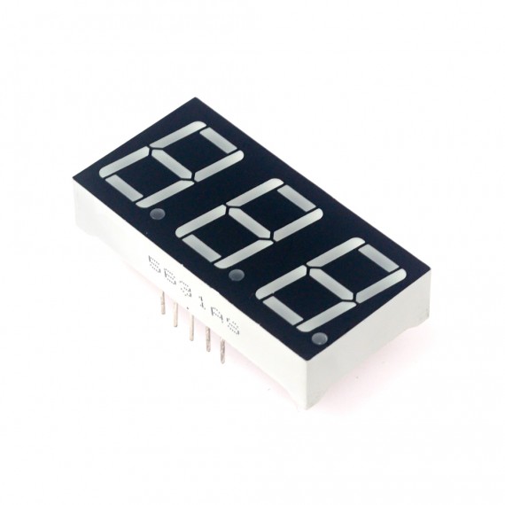 Display 7 segmentos - 3 dígito Cátodo Común 5361AS