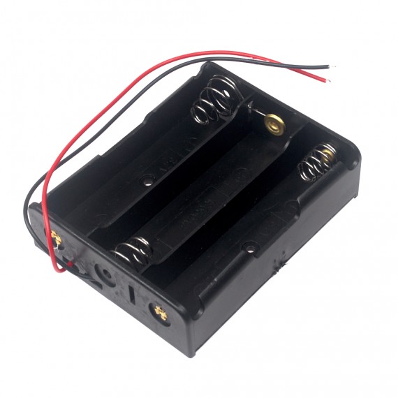 Porta Batería 18650x3