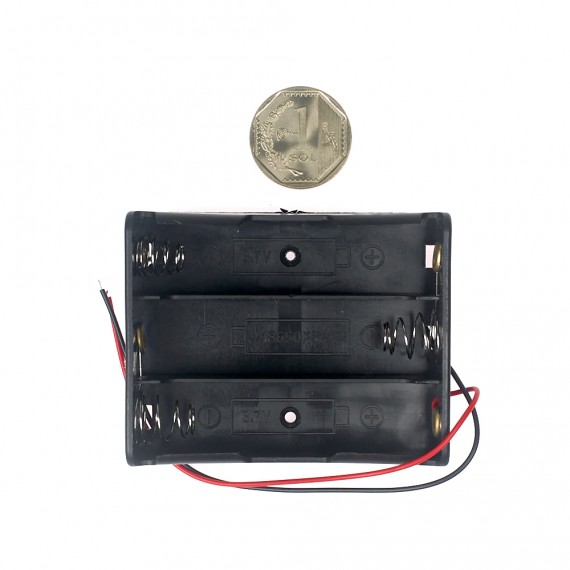 Porta Batería 18650x3