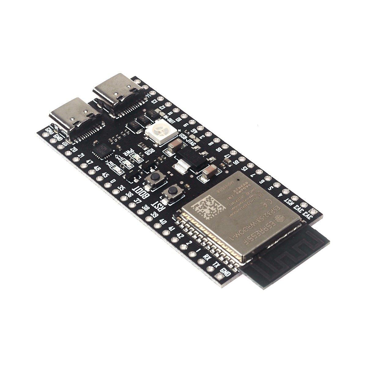ESP32-S3-DevKitC-1 - 44-pin ESP32-S3 WiFi USB-C