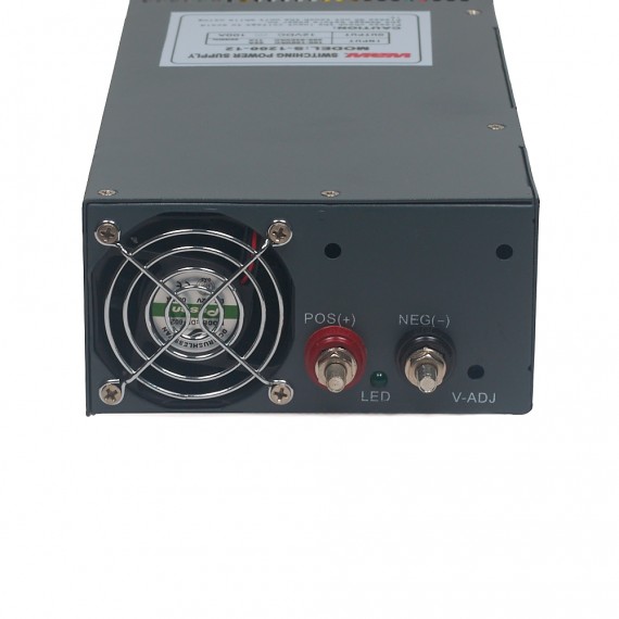 Fuente de alimentación conmutada AC/DC 1200W 12V 100A WODE