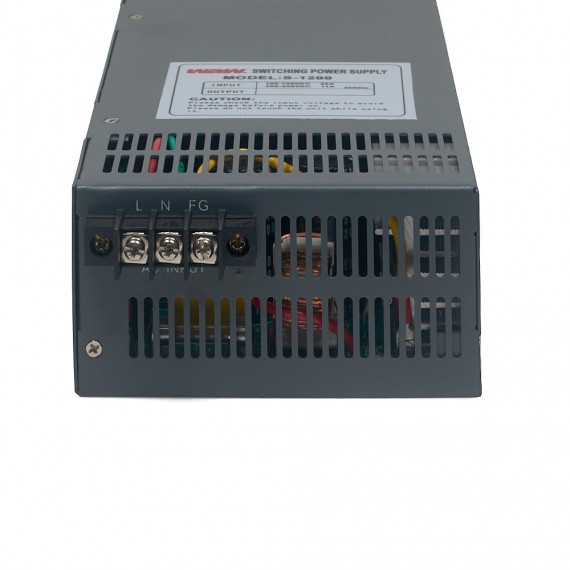 Fuente de alimentación conmutada AC/DC 1200W 12V 100A WODE