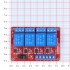 Módulo Relay 4CH 5VDC activación alta/baja