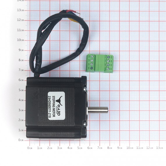 Motor PaP Stepper Nema 23 - 2.8A 1.26N.m - 23HD56001Y-21B