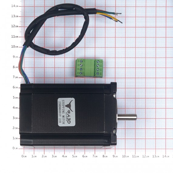 Motor PaP Stepper Nema 23 - 3.0A 2.45N.m - 23HD86001Y-21B