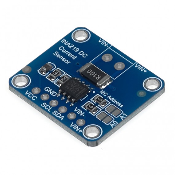 Monitor de corriente voltaje, high side INA219