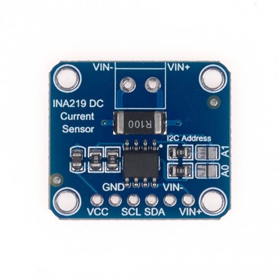 Monitor de corriente voltaje, high side INA219