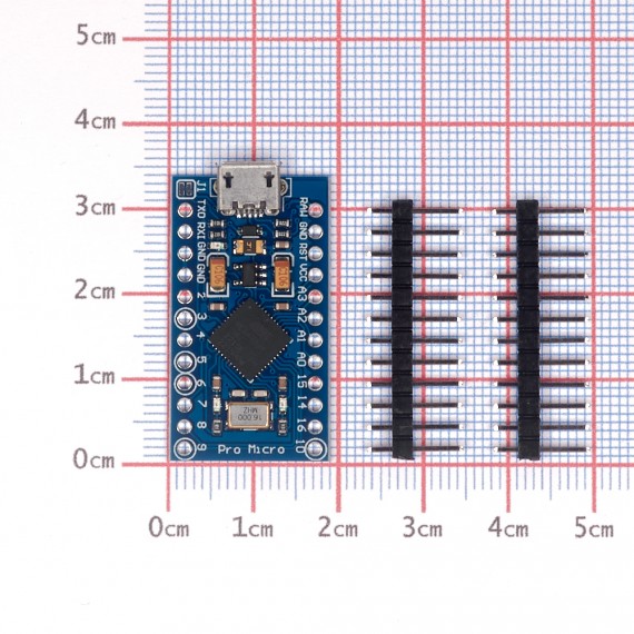 Arduboard Pro Micro 32U4
