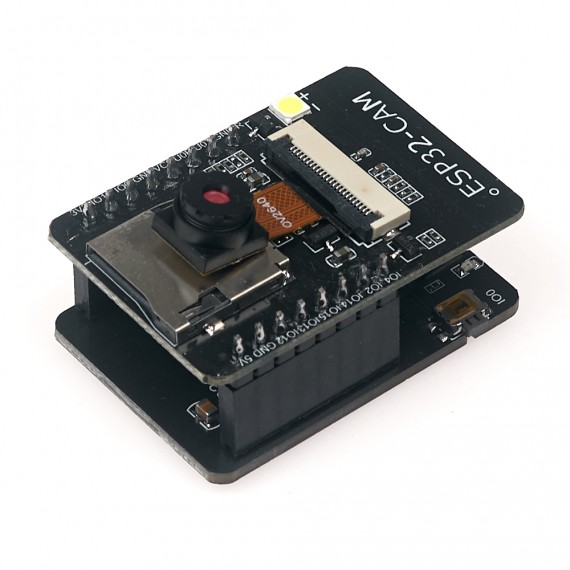 ESP32-CAM con cámara OV2640 ESP32 WiFi + BASE CH340