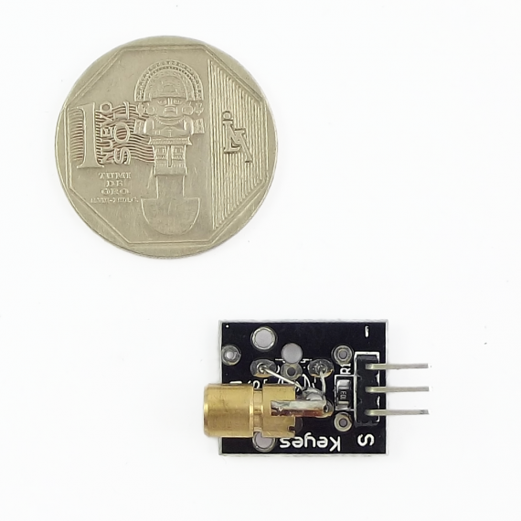 Módulo Laser 650nm 6mm 5V 5mW