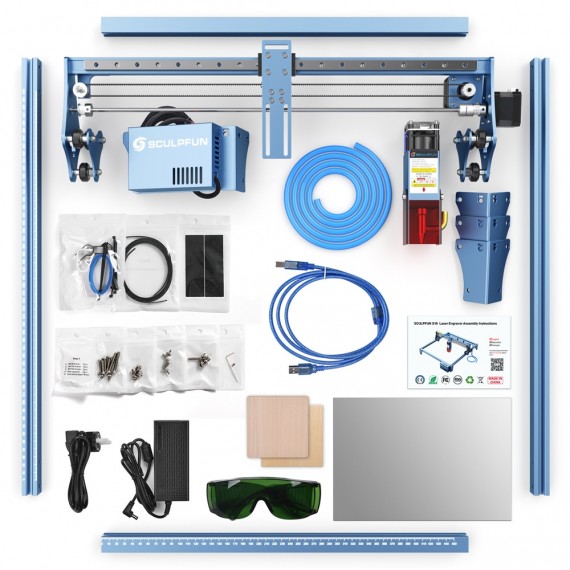 Sculpfun S10 10W 41x40cm - CNC Laser