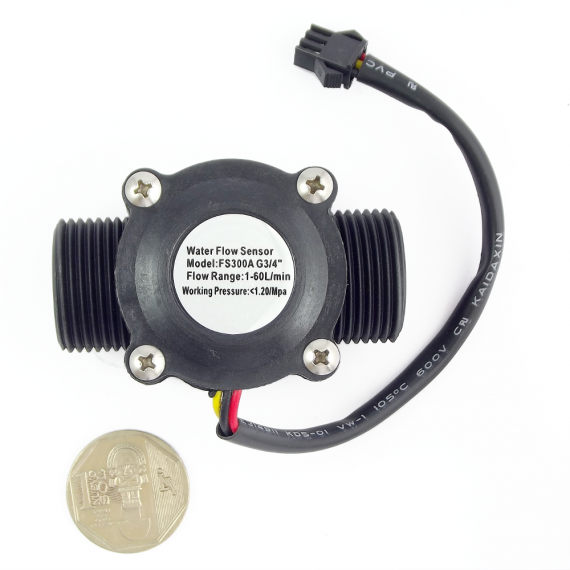 Sensor de flujo de agua FS300A 3/4"