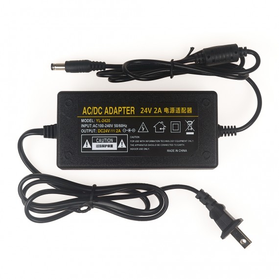 Fuente de alimentación AC/DC 24V 2A (cargador)