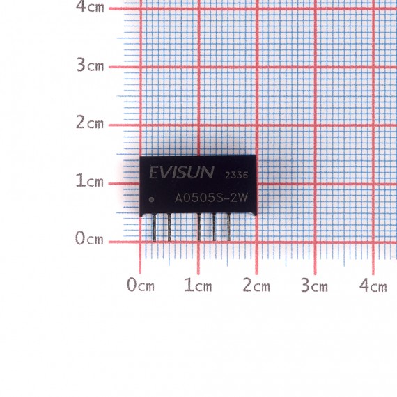 Fuente aislada dual A0505S-2W +-5VDC