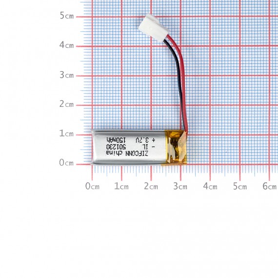 Batería Plana 3.7V 150mAh 501230
